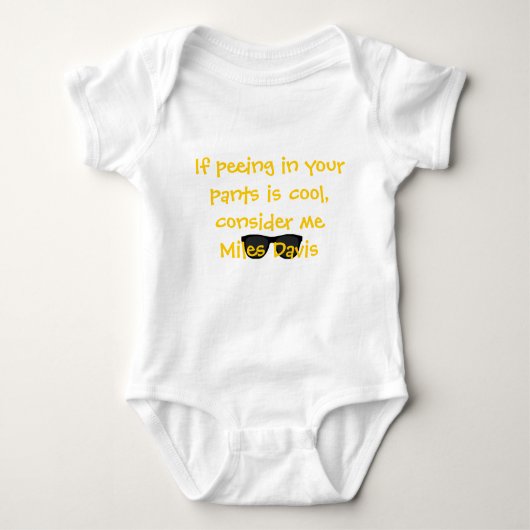 Neem me Miles Davis Romper (Voorkant)