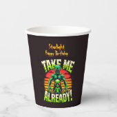 Neem me nu al mee! Ontdek het buitenaardse univers Papieren Bekers (Voorkant)