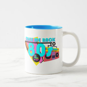 Neem me terug naar de jaren 80 Retro Mok - Neon T
