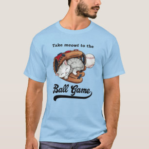 Neem Meowt mee naar het balspel - Verkoopvoordeel T-shirt