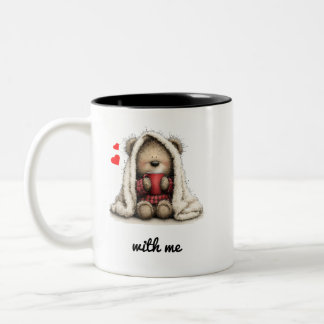 Neem Met Me Voor Tweekleurige Koffiemok