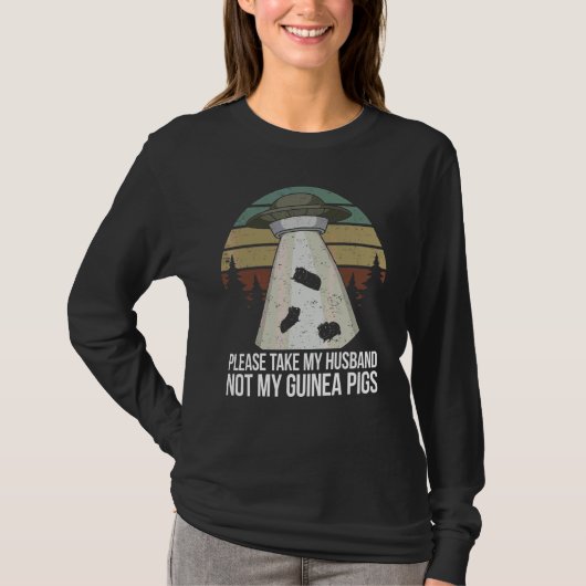 Neem Mijn Cavia's Niet Weg T-shirt (Voorkant)