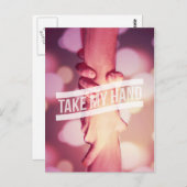 Neem mijn hand briefkaart (Voorkant / Achterkant)