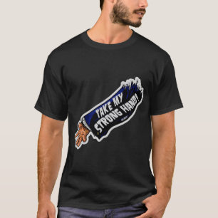 Neem mijn sterke hand! Scary Movie 2 Die Cut T-shirt