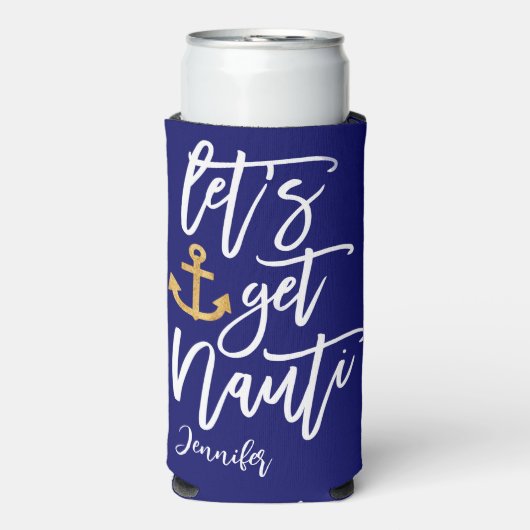 Neem Nauti  Beach Bachelorette Bash (Seltzer Voorkant)