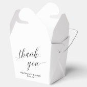 Neem uit de gunstbox Modern Minimalistisch Eenvoud Bedankdoosjes (Geopend)