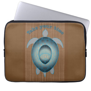 Neem uw tijd motivatie prijsopgave laptop sleeve