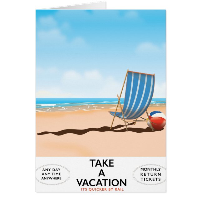 Neem vakantie (Voorkant)