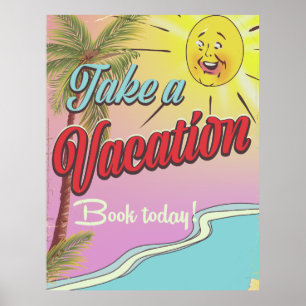 Neem vandaag een vakantieboek! poster