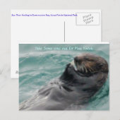 Neem wat tijd voor het spelen. briefkaart (Voorkant / Achterkant)