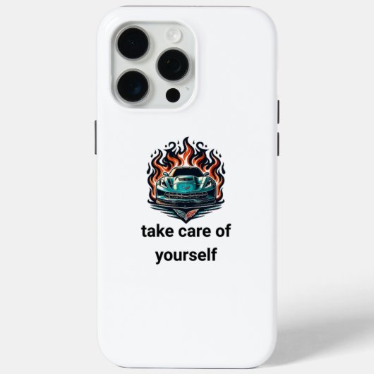 Neem Zorg van Jezelf Case-Mate iPhone Case (Achterkant)