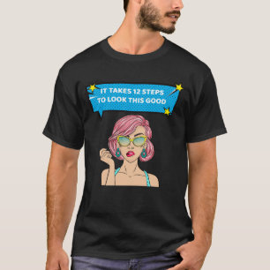 Neemt 12 stappen om te kijken naar deze goede alco t-shirt
