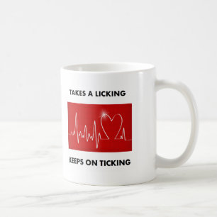 Neemt een tikkeltje - Houdt het aan tikken Koffiemok