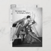 Neemt twee voor Tango  Dancer Briefkaart (Voorkant / Achterkant)