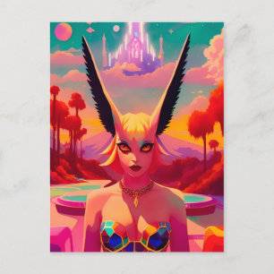 Neena, Belle of the Cannibal Pixies Briefkaart