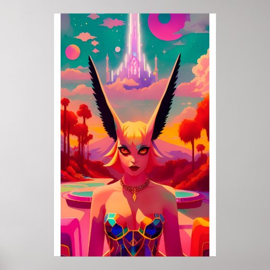 Neena, Belle of the Cannibal Pixies large Poster (Voorkant)