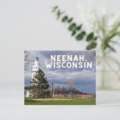 Neenah, Wisconsin Briefkaart (Staand voorkant)
