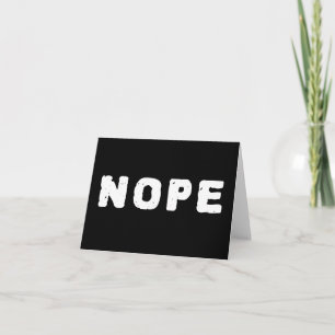 NEEPE Kaart Met Grappige Groet   Minimalistisch Sa