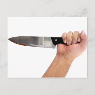 Neergestoken in de Rug - u verdient dit Briefkaart