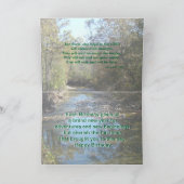 Neergestreken Eagle-Cutomize om het even welke Feestdagen Kaart (Binnen)