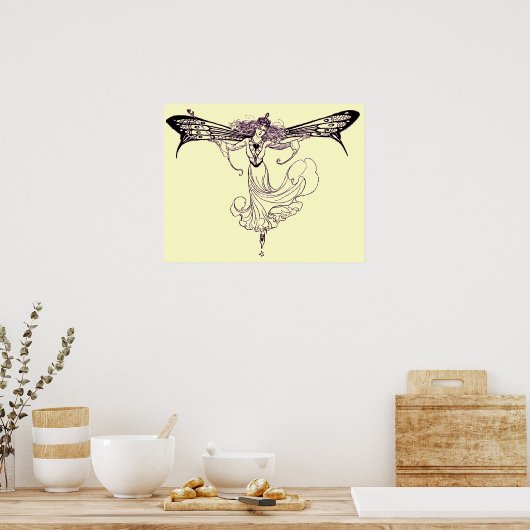  neerslag poster (Keuken)