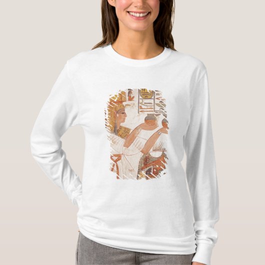Nefertari Een aanbod doen T-shirt (Voorkant)