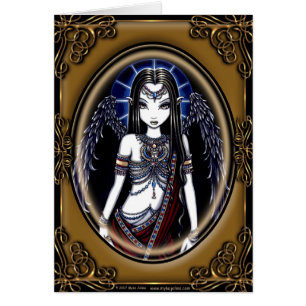 "Nefertari" Egyptian Angel Card