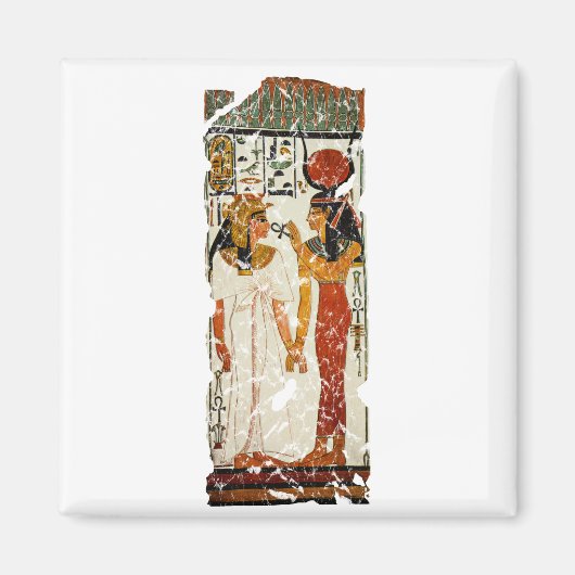 Nefertari met Isis Magneet (Voorkant)