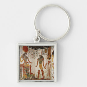 Nefertari wordt voor de god gebracht sleutelhanger