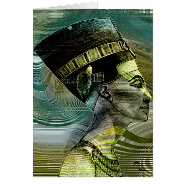 Nefertiti a indiqué (Devant)