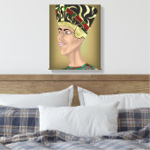 Nefertiti Bust Canvas Afdruk (Insitu (Slaapkamer))