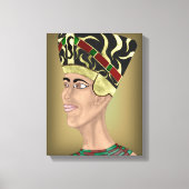 Nefertiti Bust Canvas Afdruk (Voorkant)
