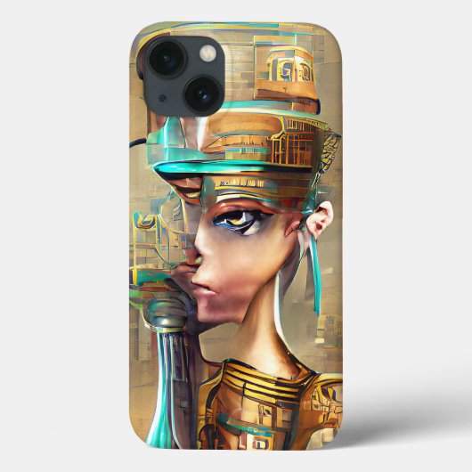 Nefertiti Case-Mate iPhone Case (Achterkant)