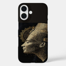 Nefertiti moderne silhouet lijnkunst