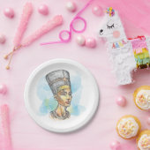 Nefertiti Papieren Bordje (Feest)