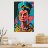 Nefertiti - Poster de l'Art du Mur de la Reine égy (Cuisine)