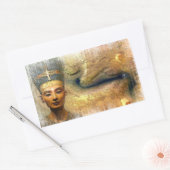 nefertiti rechthoekige sticker (Envelop)