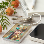 Nefertiti Sleutelhanger (Voorkant Rechts)