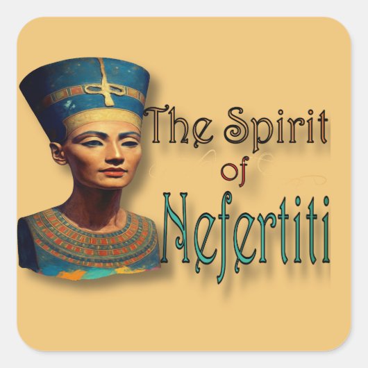 Nefertiti Sticker Sheet (Voorkant)