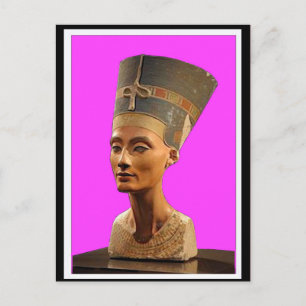 Nefertiti The Egyptian Royal Wife, Art Briefkaart