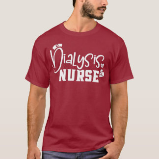 Nefrologie Dialyse Verpleegkundige Renale Nier RN T-shirt