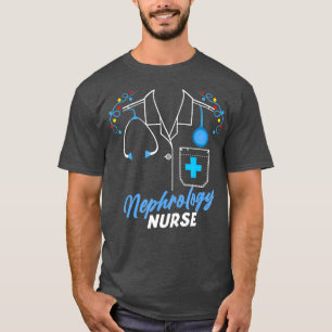 Nefrologie Verpleegkundige Fysiologie Kerstmis Dia T-shirt