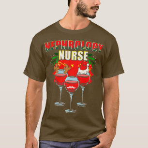 Nefrologie Verpleegkundige Urineanalyse Kerstmis D T-shirt