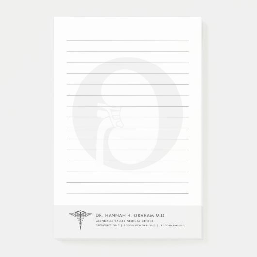 Nefroloog Dialyse Nieren  Lijn Post-it® Notes (Voorkant)