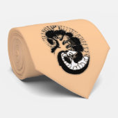 Nefroloog Stropdas, "The Kidney" potloodtekening Stropdas (Opgerold)