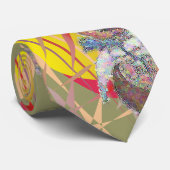 Nefroloog Stropdas, unieke Artsy Kidney Graphics Stropdas (Opgerold)