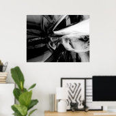 Negatief Abstract Poster (Thuiskantoor)