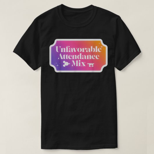 Negatieve aanwezigheid Mi T-shirt (Design voorkant)