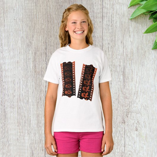 Negatieve filmstrip t-shirt