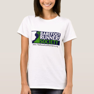 Negatieve Logo+URL voor dames Microvezel T T-shirt